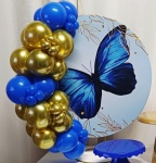 Borboleta Azul - "Só Pra Um Bolinho" - Mesa Pronta, Só Festejar - imagem 2