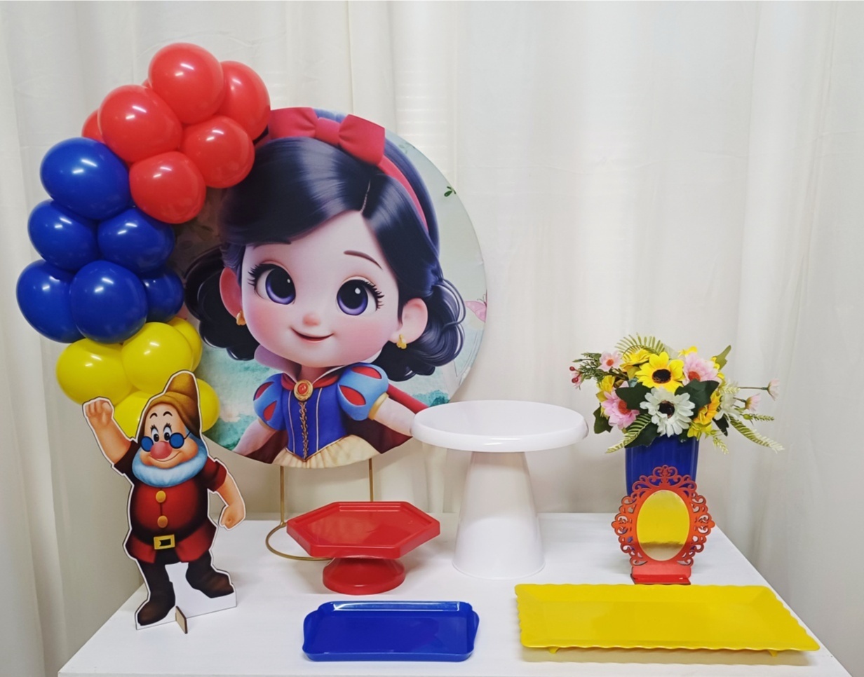 Branca de Neve Baby 1 - "Só Pra Um Bolinho" - Sua Mesa, Seu Estilo - Pegue&Monte Graça Decor♡