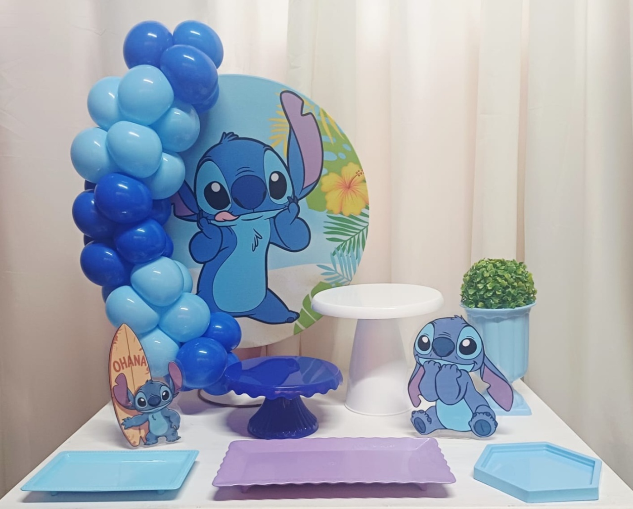 Stitch - "Só Pra Um Bolinho" - Sua Mesa, Seu Estilo - Pegue&Monte Graça Decor♡