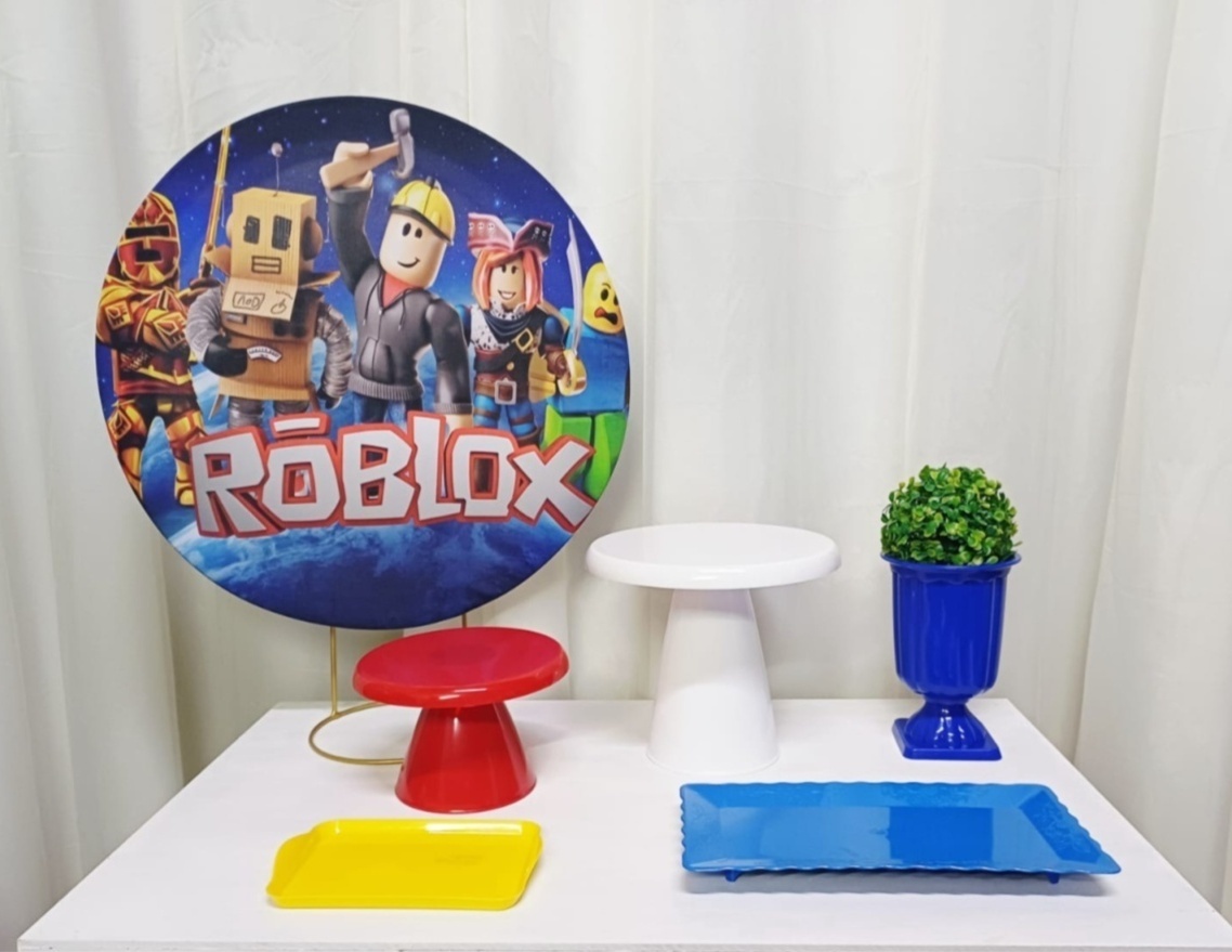 Roblox - "Só Pra Um Bolinho" - Sua Mesa, Seu Estilo - Pegue&Monte Graça Decor♡