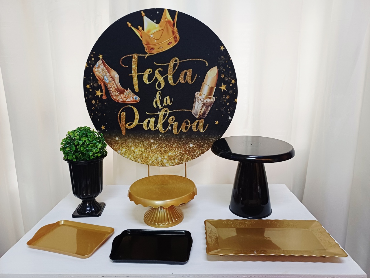 Festa da Patroa - "Só Pra Um Bolinho" - Sua Mesa, Seu Estilo - Pegue&Monte Graça Decor♡