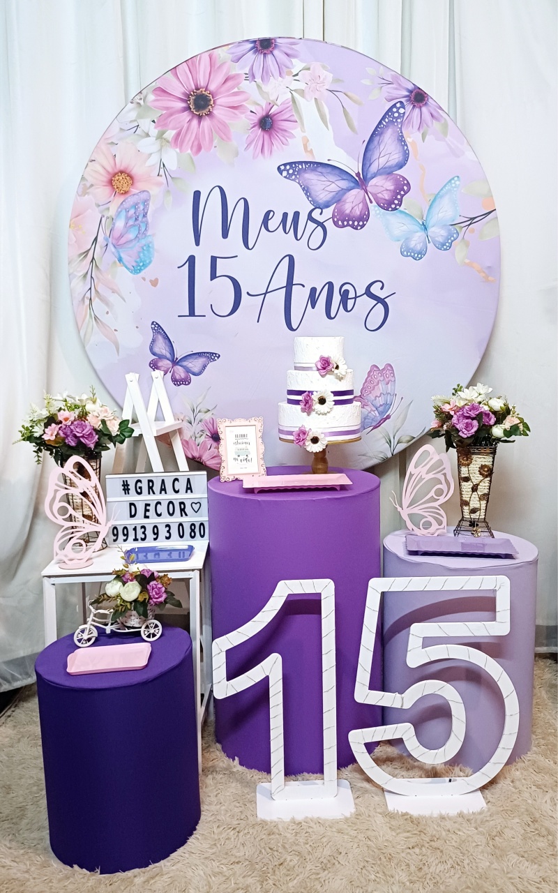 15 Anos - Ouro Plus - Pegue&Monte Graça Decor♡