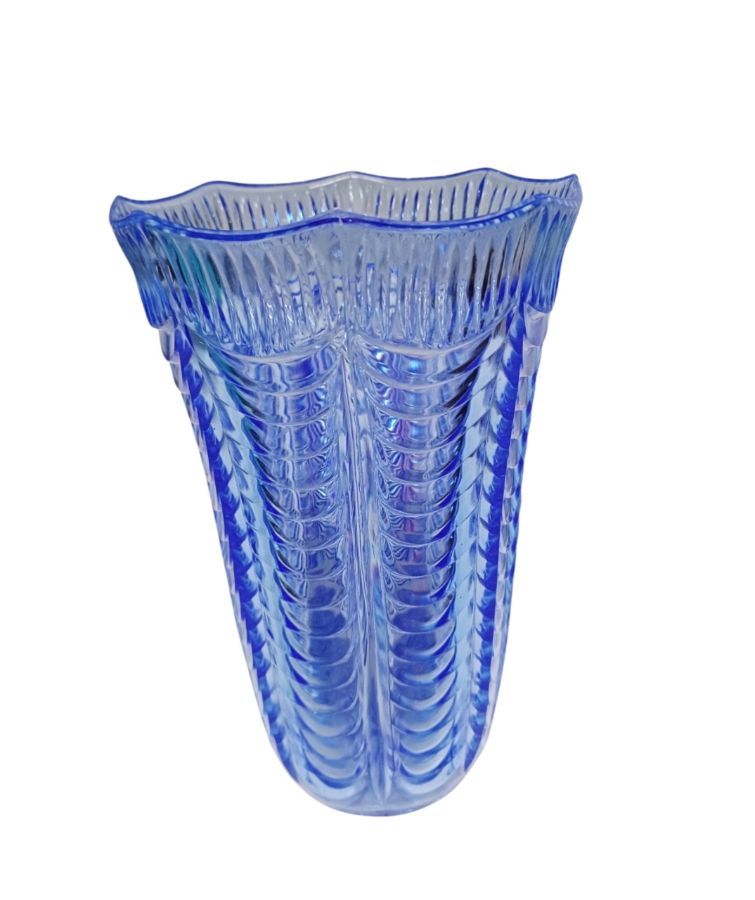 Vaso Acrílico (18Cm) - Azul Royal Cristal - Pegue&Monte Graça Decor♡