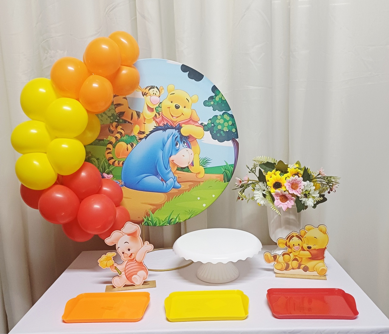 Urso Pooh - "Só Pra Um Bolinho" - Sua Mesa, Seu Estilo - Pegue&Monte Graça Decor♡