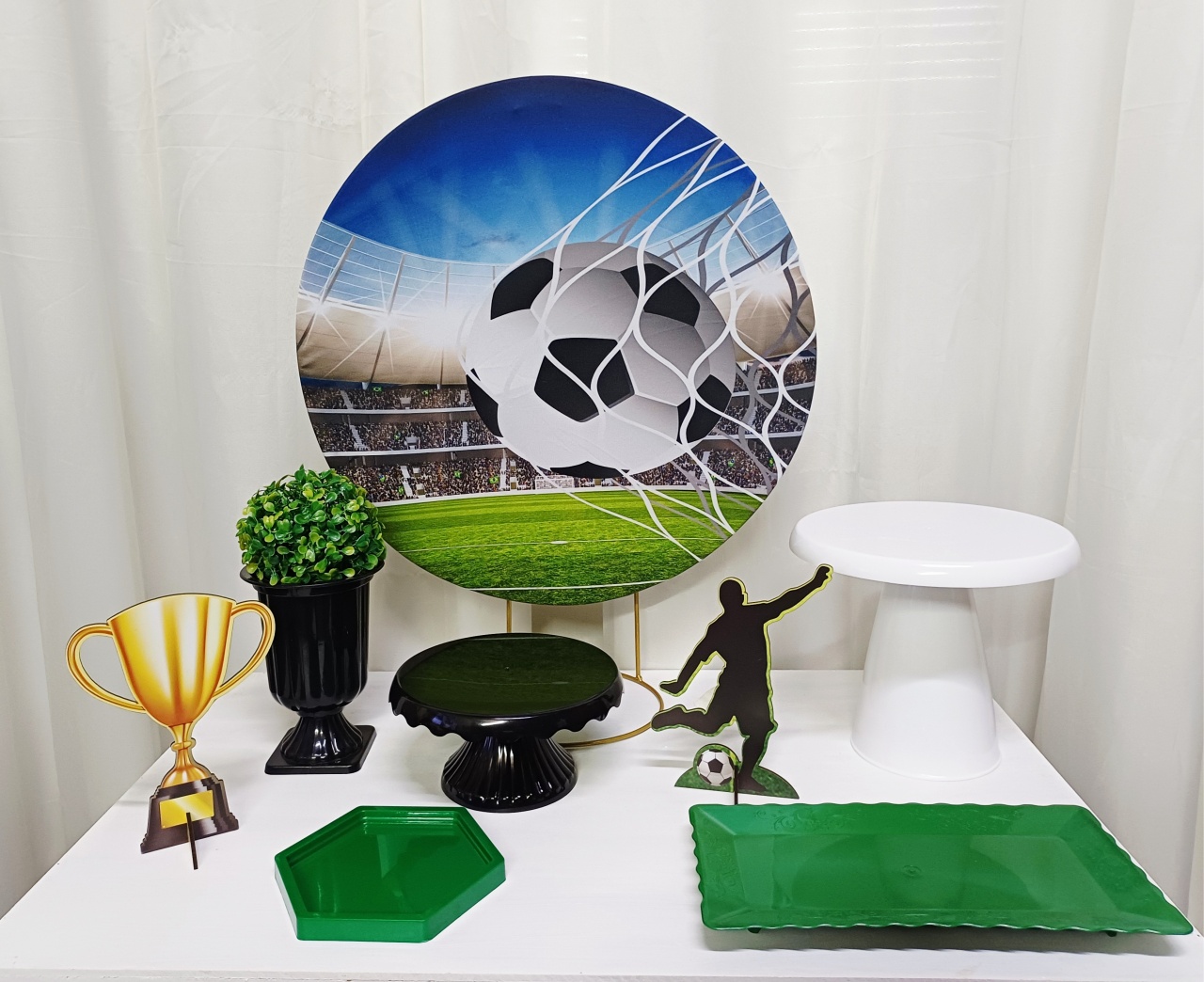 Futebol - "Só Pra Um Bolinho" - Sua Mesa, Seu Estilo - Pegue&Monte Graça Decor♡