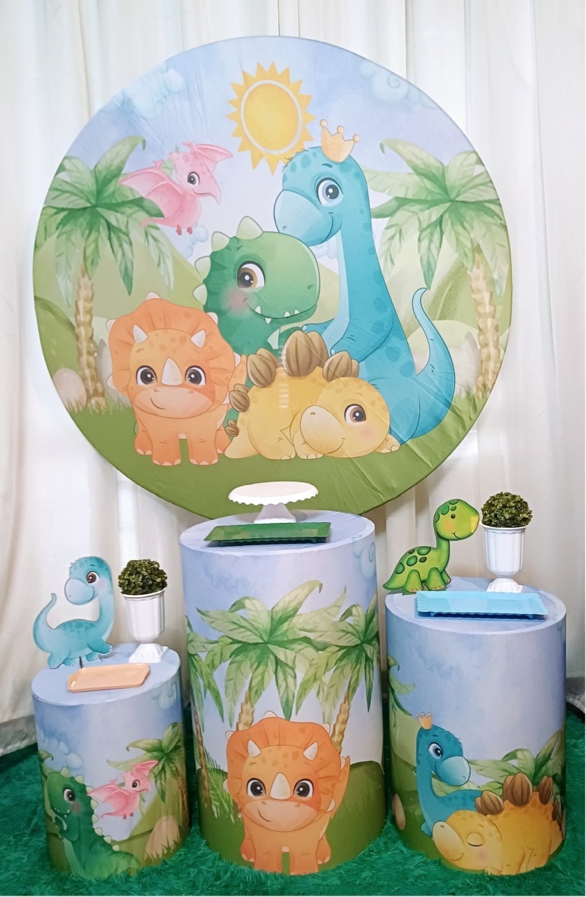 Dinossauro Baby - Bronze - Pegue&Monte Graça Decor♡