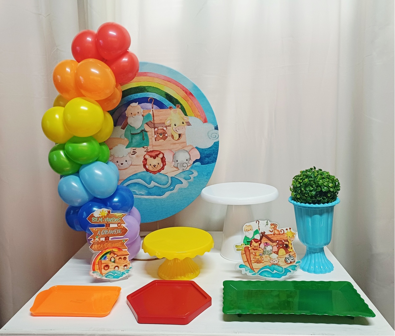 Arca de Noé - "Só Pra Um Bolinho" - Sua Mesa, Seu Estilo - Pegue&Monte Graça Decor♡