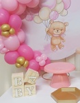 Chá de Bebê (Menina) - "Só Pra Um Bolinho" - Mesa Pronta, Só Festejar - imagem 4