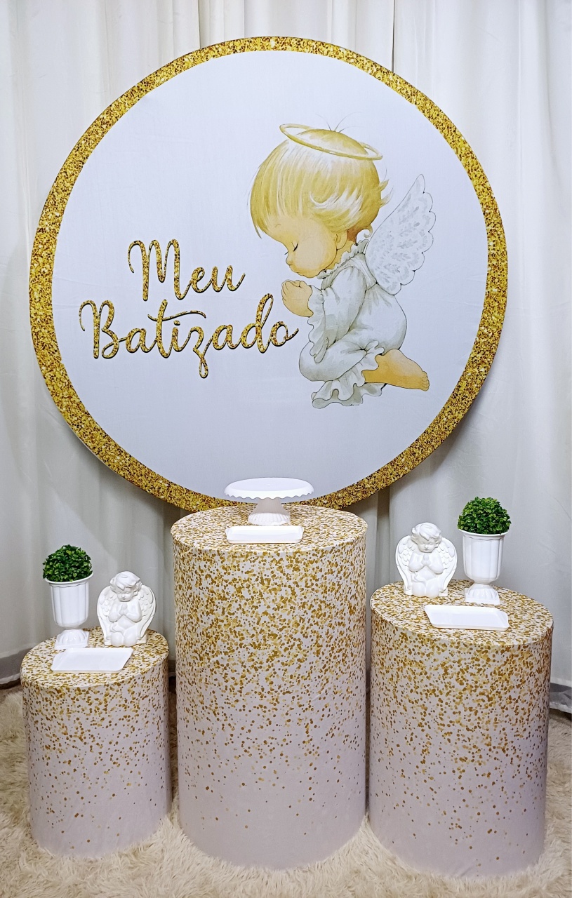 Batizado - Bronze - Pegue&Monte Graça Decor♡