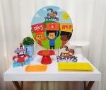 3 Palavrinhas - "Só Pra Um Bolinho" - Mesa Pronta, Só Festejar - imagem 1
