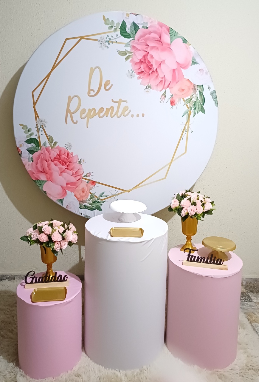  de Repente - Bronze - Pegue&Monte Graça Decor♡
