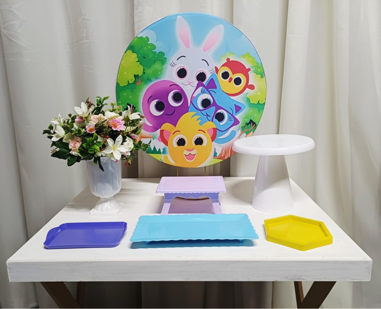 Bolofofo - "Só Pra Um Bolinho" - Mesa Pronta, Só Festejar - Pegue&Monte Graça Decor♡