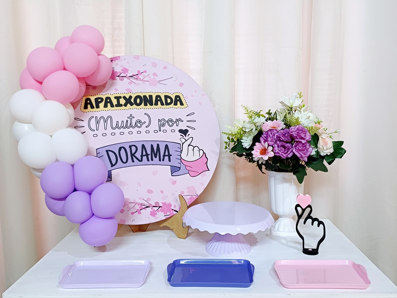 Dorama - "Só Pra Um Bolinho" - Sua Mesa, Seu Estilo - Pegue&Monte Graça Decor♡