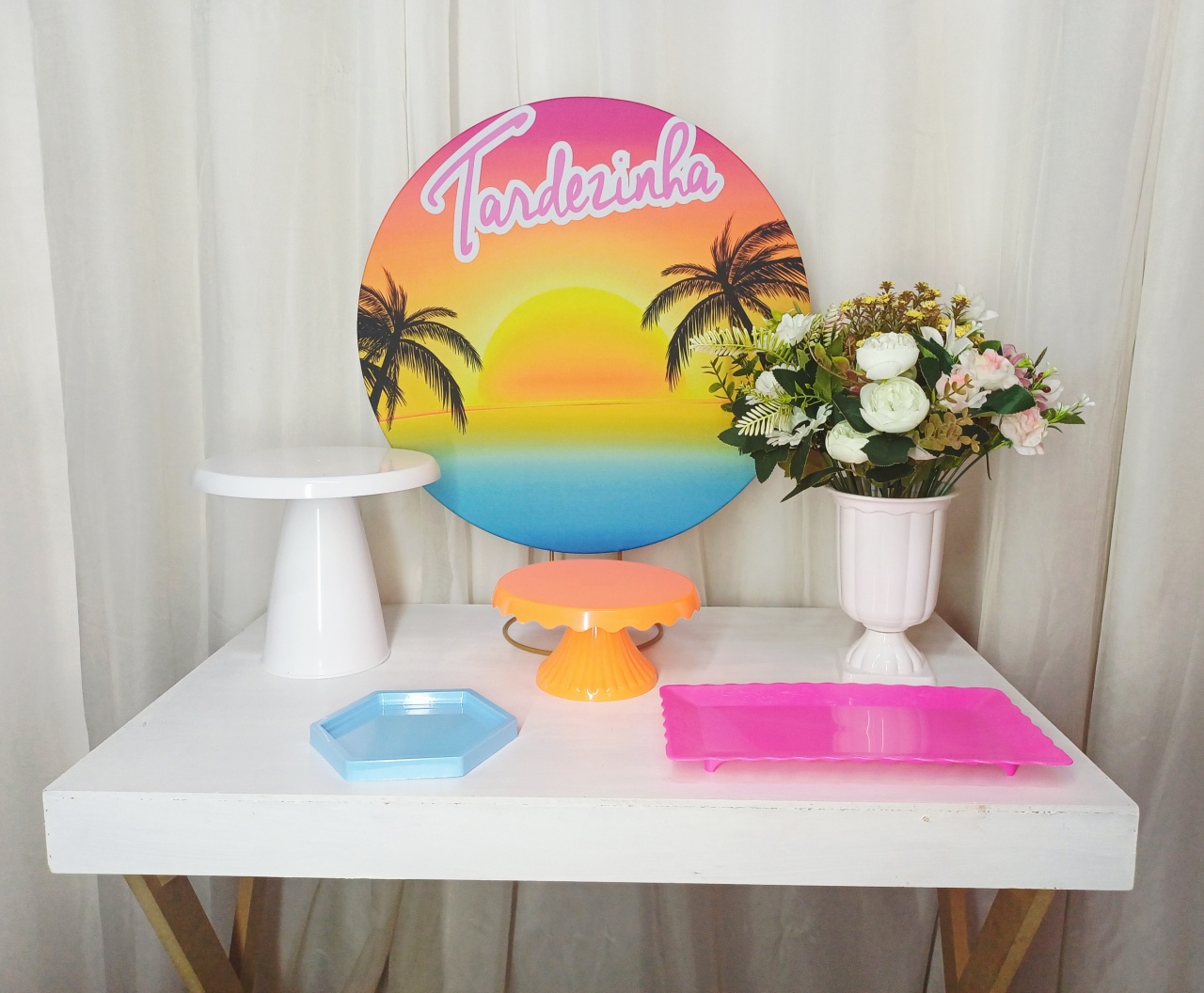 Tardezinha - "Só Pra Um Bolinho " Mesa Pronta, Só Festejar - Pegue&Monte Graça Decor♡