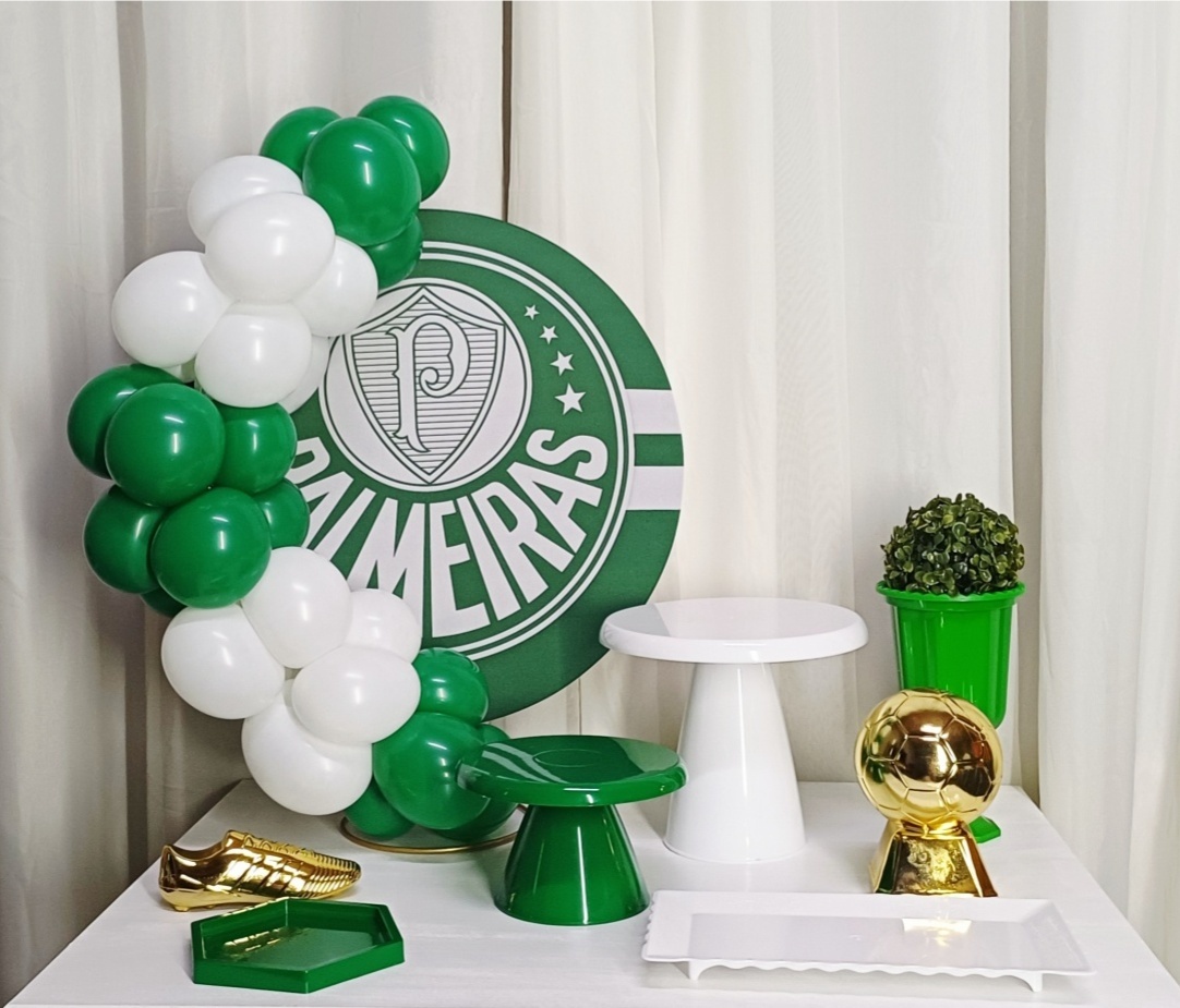 Palmeiras - "Só Pra Um Bolinho" - Sua Mesa, Seu Estilo - Pegue&Monte Graça Decor♡