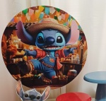 Stitch Arraiá - "Só Pra Um Bolinho" - Mesa Pronta, Só Festejar - imagem 4