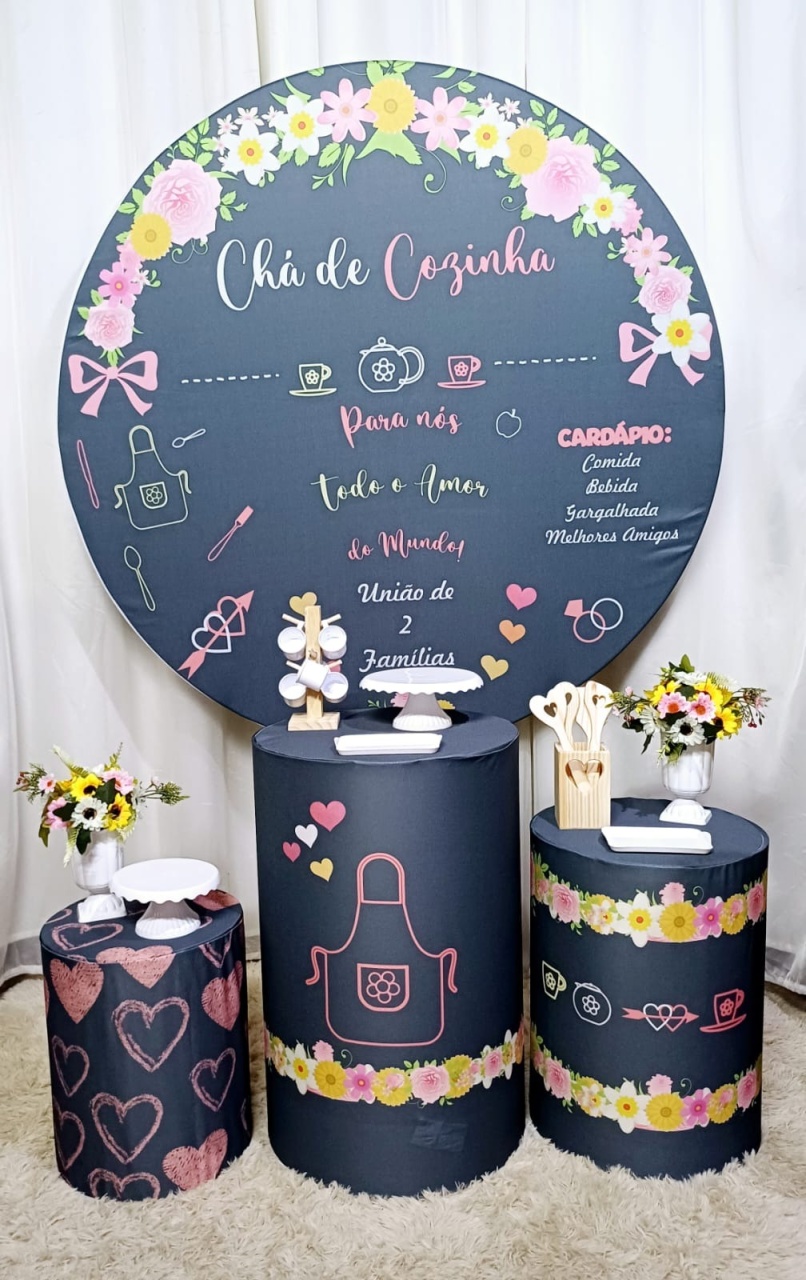 Chá de Cozinha - Bronze  - Pegue&Monte Graça Decor♡