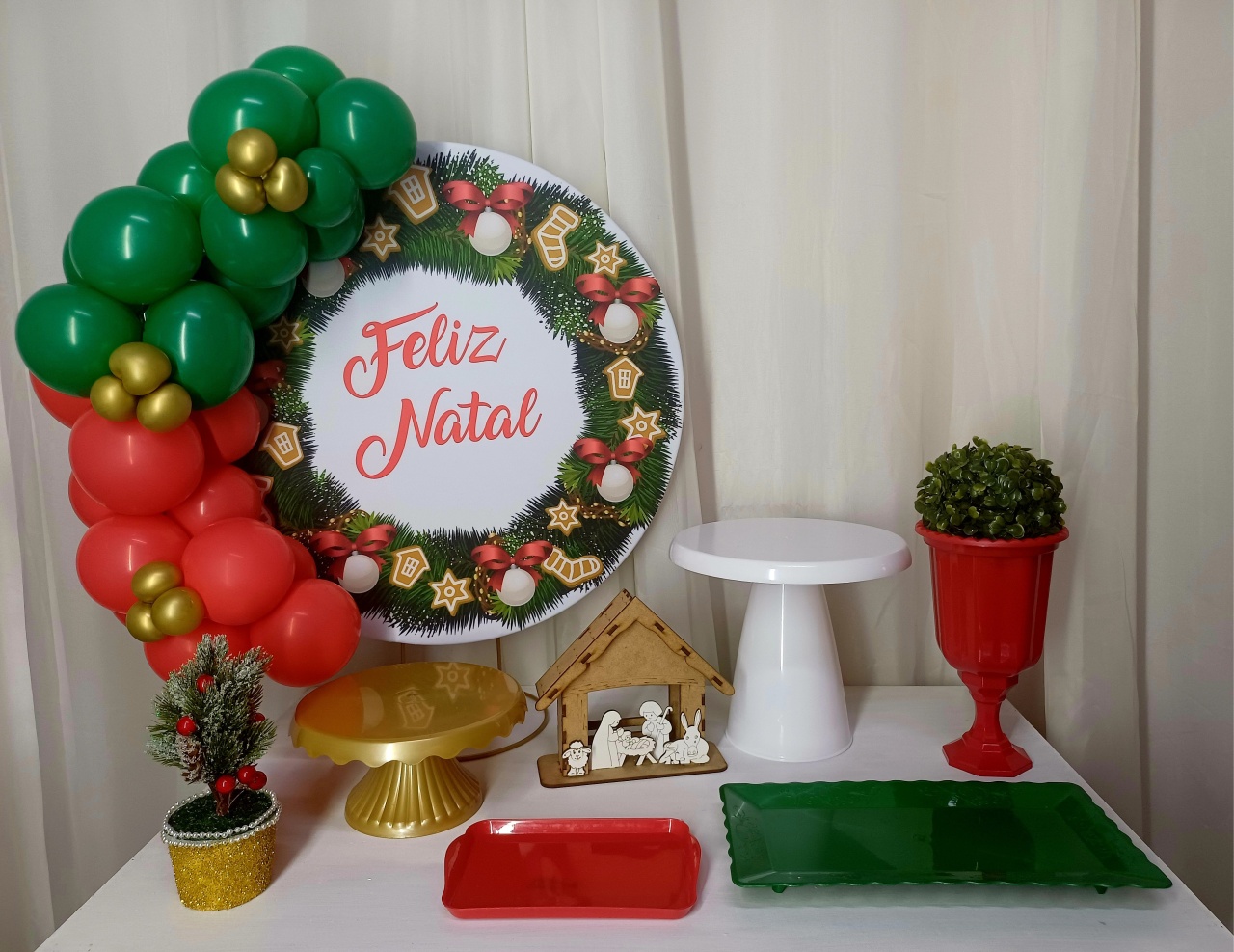 Natal 1 - "Só Pra Um Bolinho" - Sua Mesa,  Seu Estilo    - Pegue&Monte Graça Decor♡
