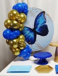 Borboleta Azul - "Só Pra Um Bolinho" - Mesa Pronta, Só Festejar - imagem 3