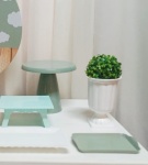 Chá de Bebê Urso Príncipe - Verde - "Só Pra Um Bolinho" - Mesa Pronta, Só Festejar - imagem 3