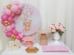 Chá de Bebê Rosa (Menina) - "Só Pra Um Bolinho" - Sua Mesa, Seu Estilo - imagem 5