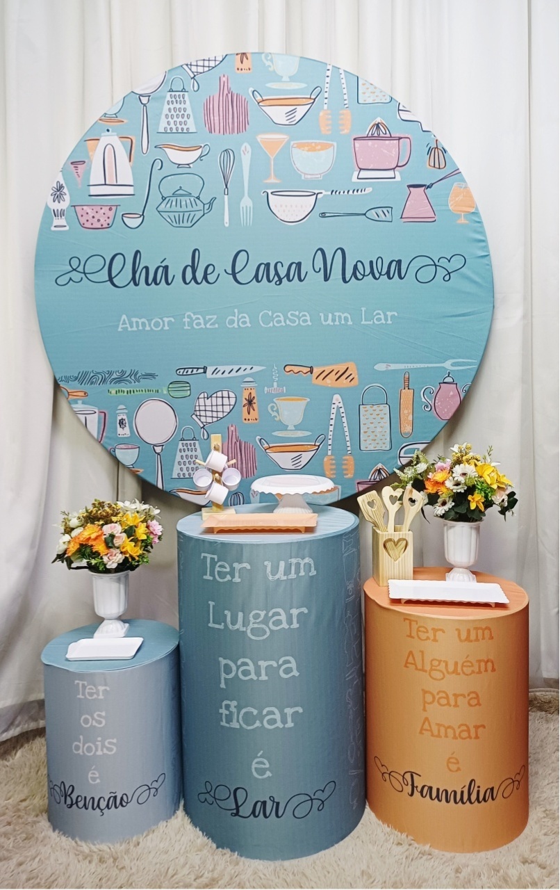 Chá de Casa Nova - Bronze - Pegue&Monte Graça Decor♡