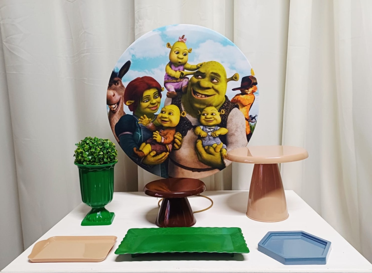 Shrek - "Só Pra Um Bolinho" - Sua Mesa, Seu Estilo - Pegue&Monte Graça Decor♡