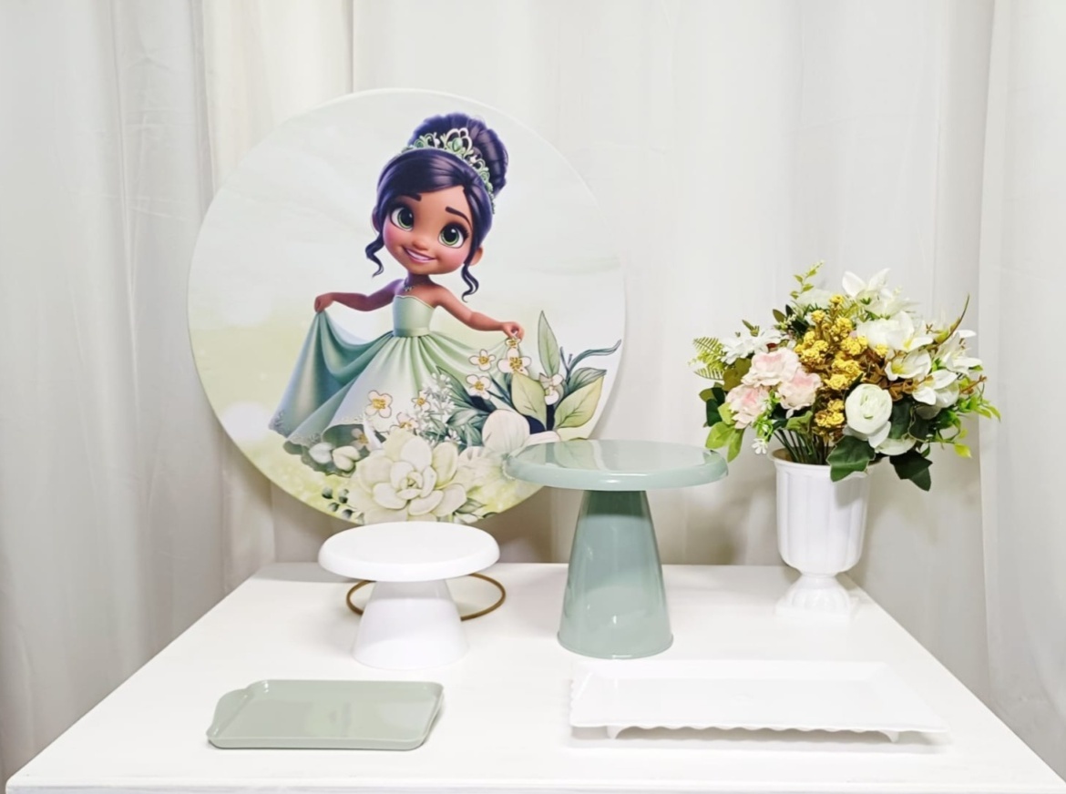Tiana - "Só Pra Um Bolinho" - Sua Mesa, Seu Estilo - Pegue&Monte Graça Decor♡
