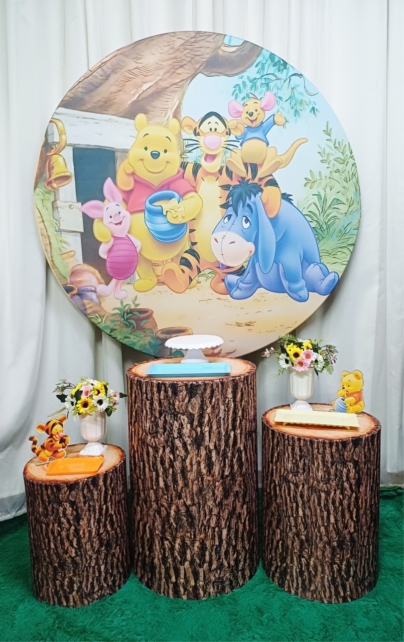 Urso Pooh - Bronze  - Pegue&Monte Graça Decor♡