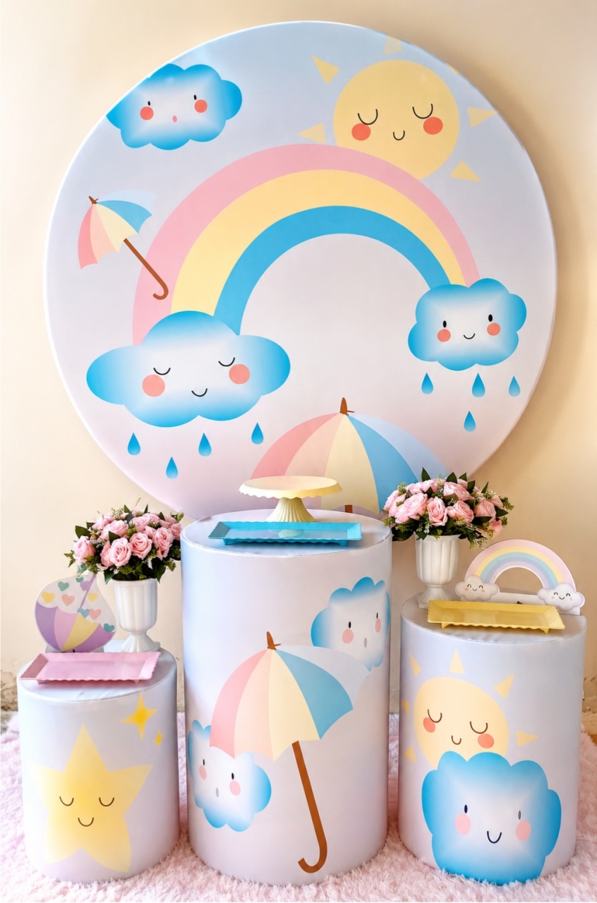 Chuva de Amor - Bronze - Pegue&Monte Graça Decor♡