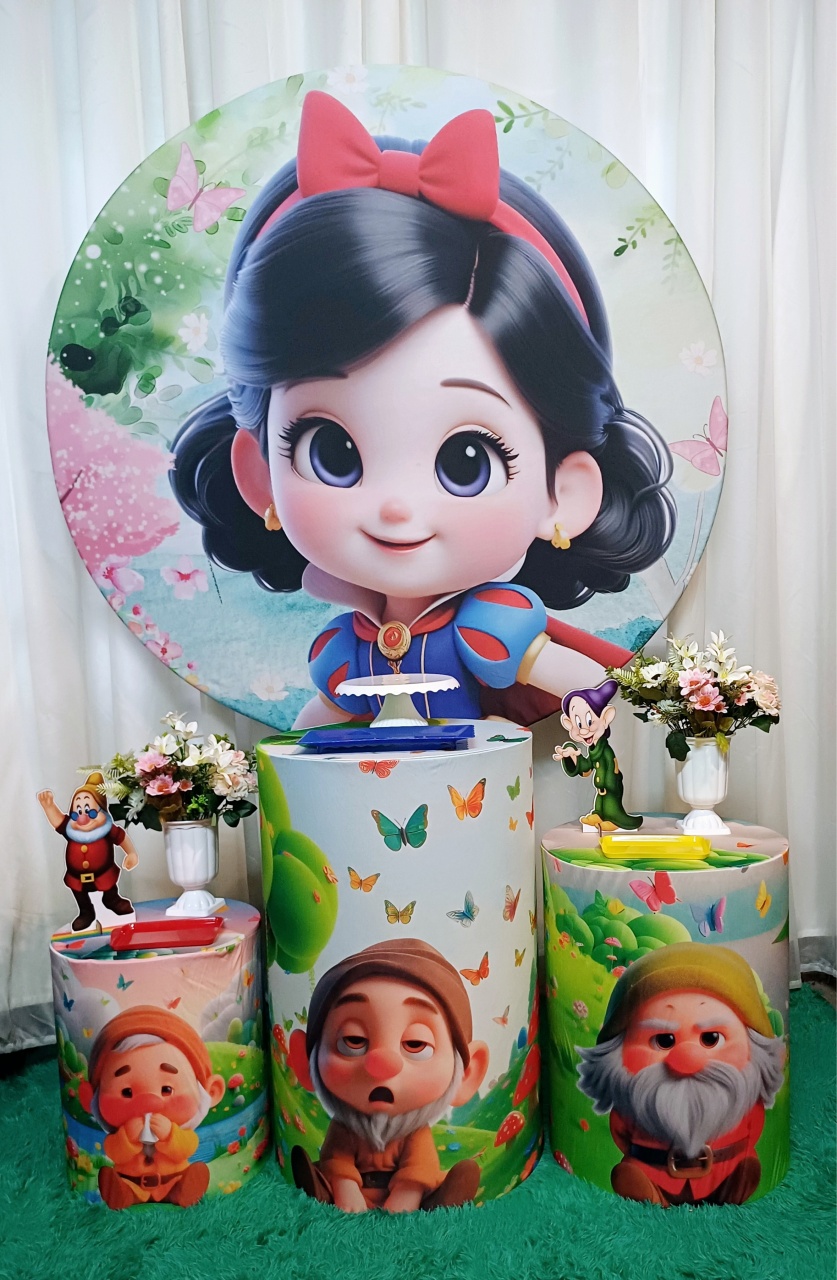 Branca de Neve Baby - Bronze     - Pegue&Monte Graça Decor♡