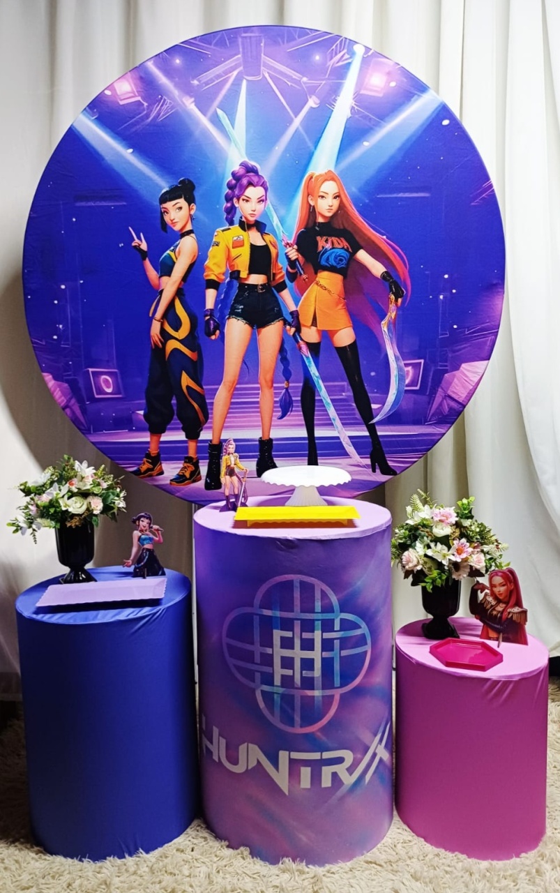 Guerreiras Do K-Pop - Bronze  - Pegue&Monte Graça Decor♡