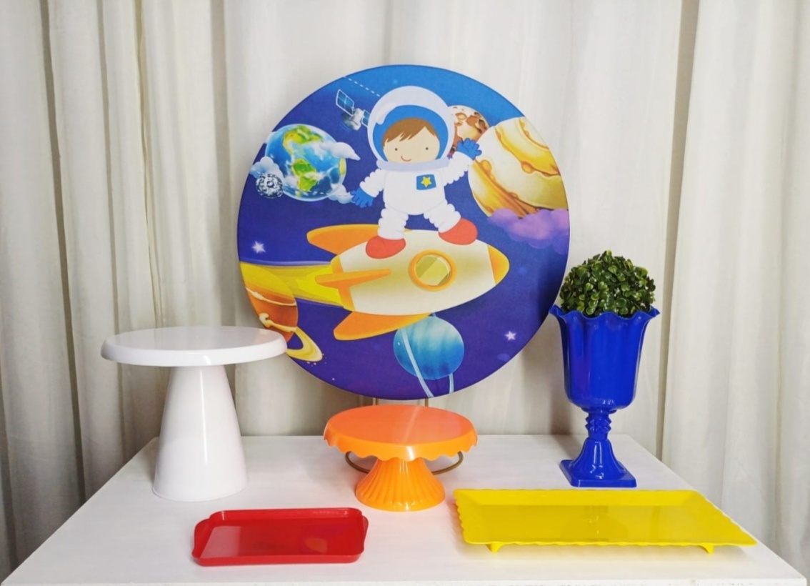 Astronauta - "Só Pra Um Bolinho" - Sua Mesa, Seu Estilo - Pegue&Monte Graça Decor♡