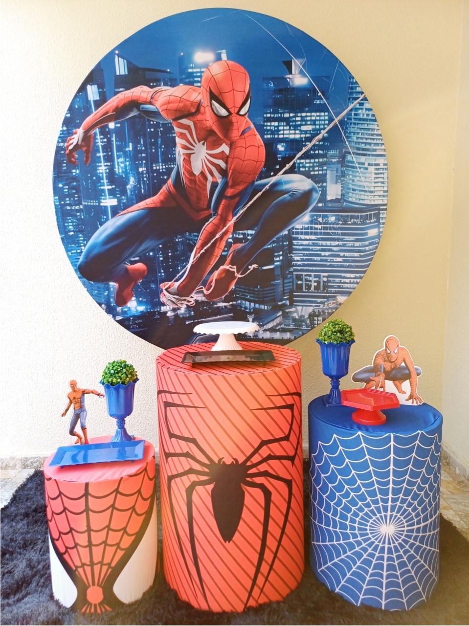 Homem Aranha - Bronze - Pegue&Monte Graça Decor♡