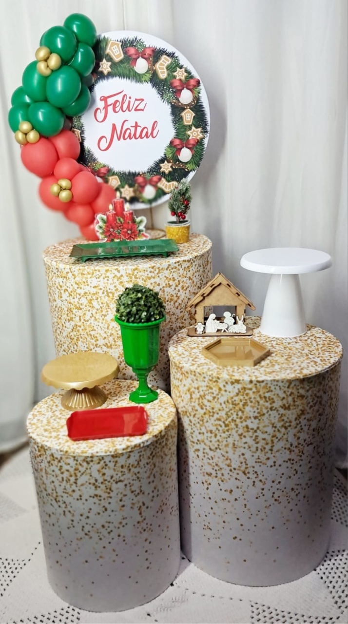 Natal  1 - "Só Pra Um Bolinho - Plus" - Pegue&Monte Graça Decor♡