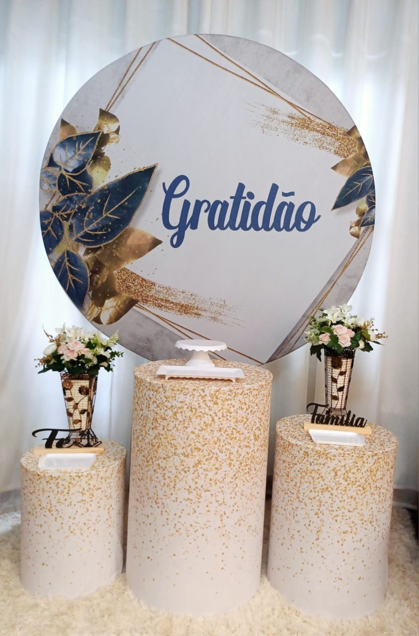 Gratidão  - Bronze - Pegue&Monte Graça Decor♡