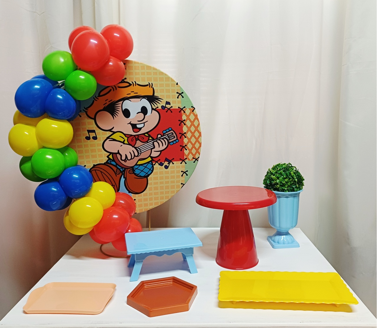 Chico Bento - "Só Pra Um Bolinho" - Sua Mesa, Seu Estilo - Pegue&Monte Graça Decor♡