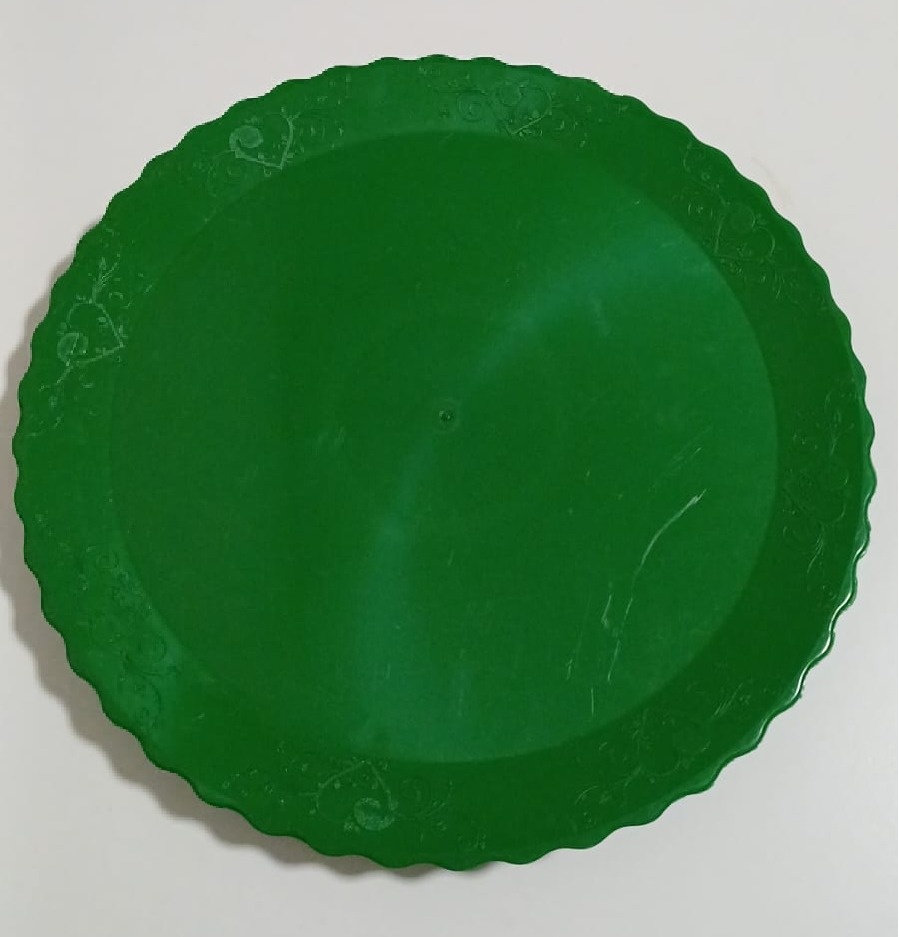 Bandeja Redonda Verde - Magia e Diversão 