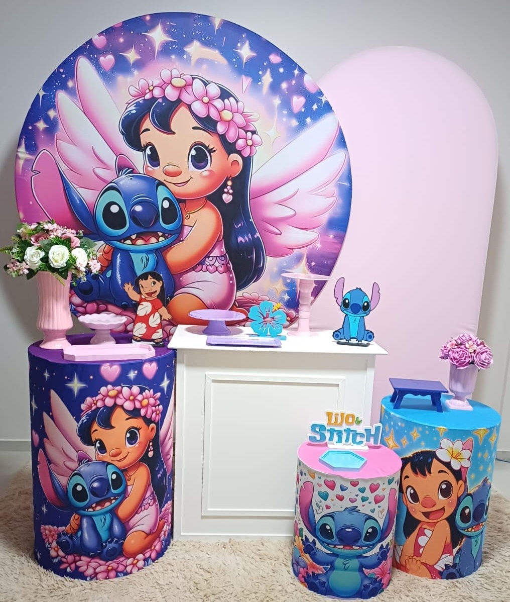  Kit Diamante - Lilo E Stich - Magia e Diversão 