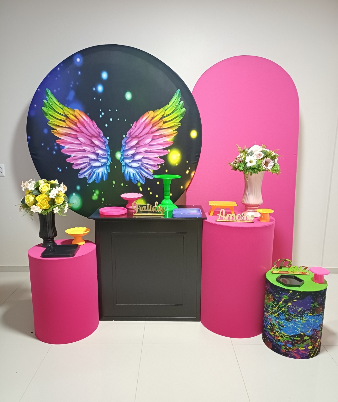 Kit Diamante Pink Neon - Magia e Diversão 