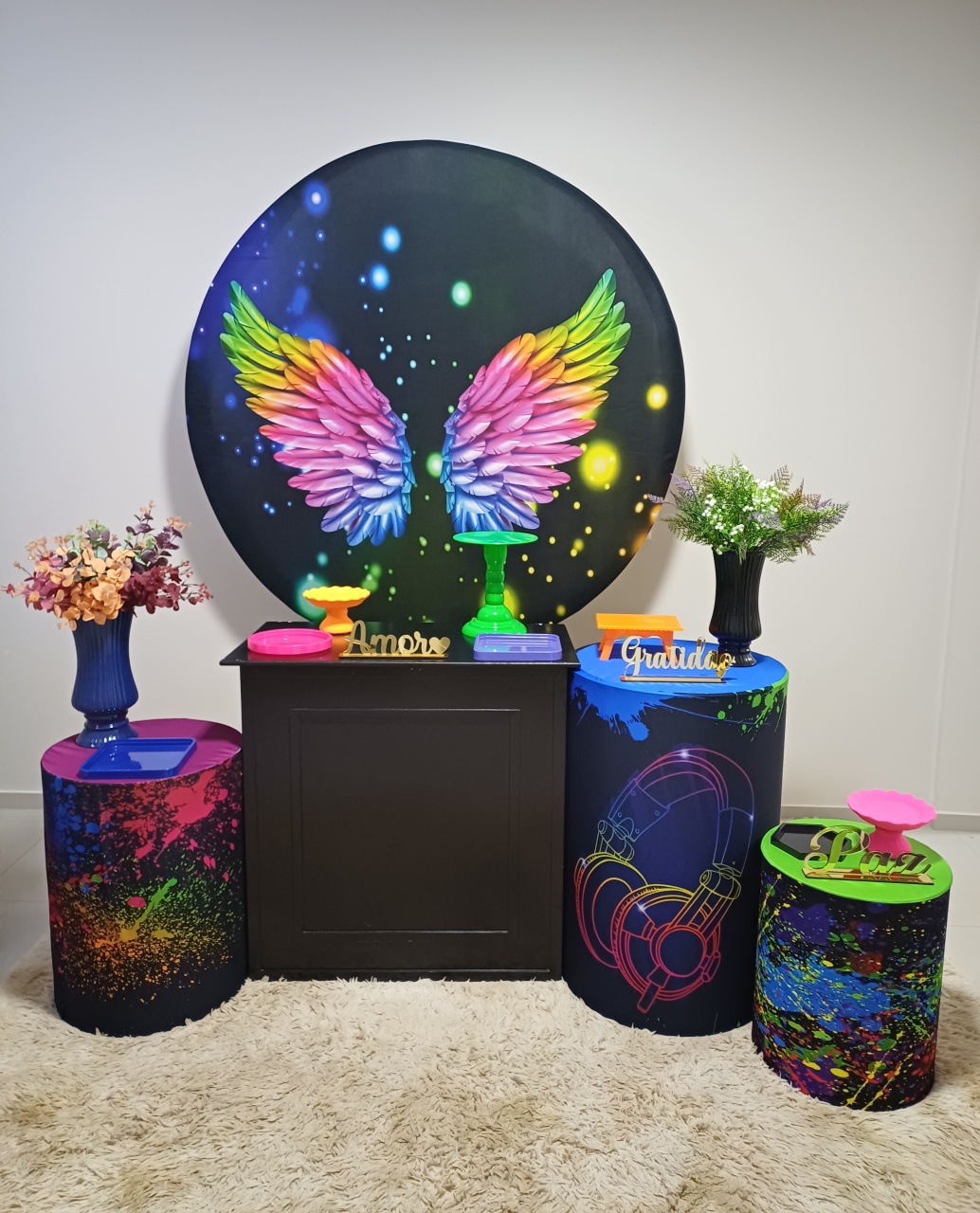  Kit Ouro - Neon - Magia e Diversão 