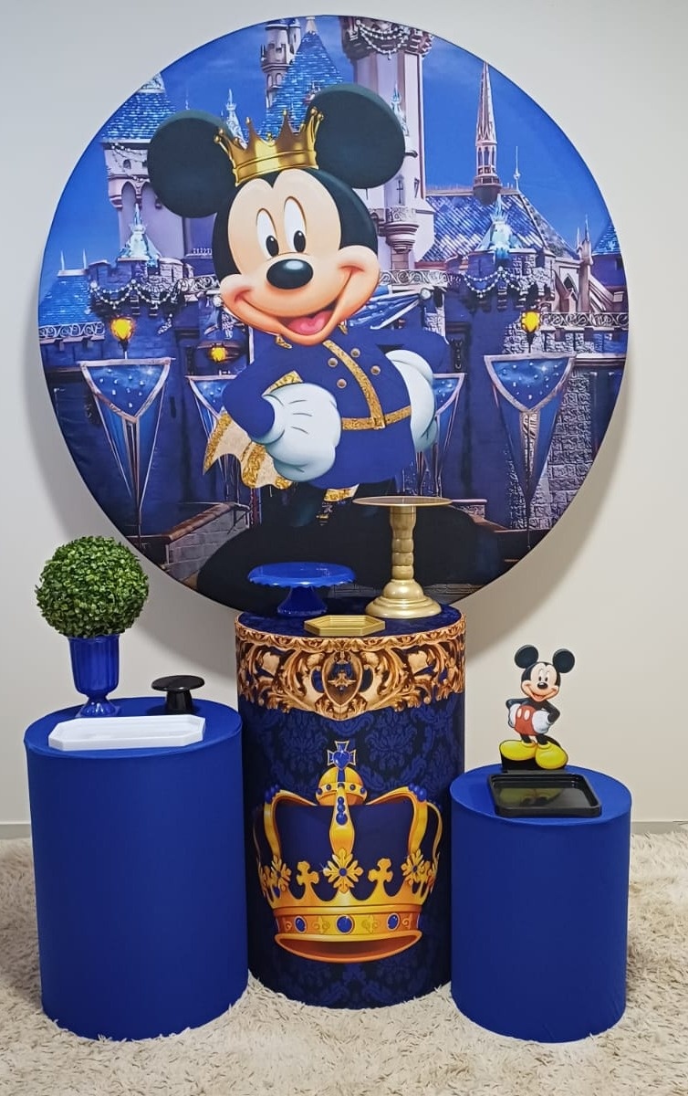  Kit Prata - Mickey - Magia e Diversão 