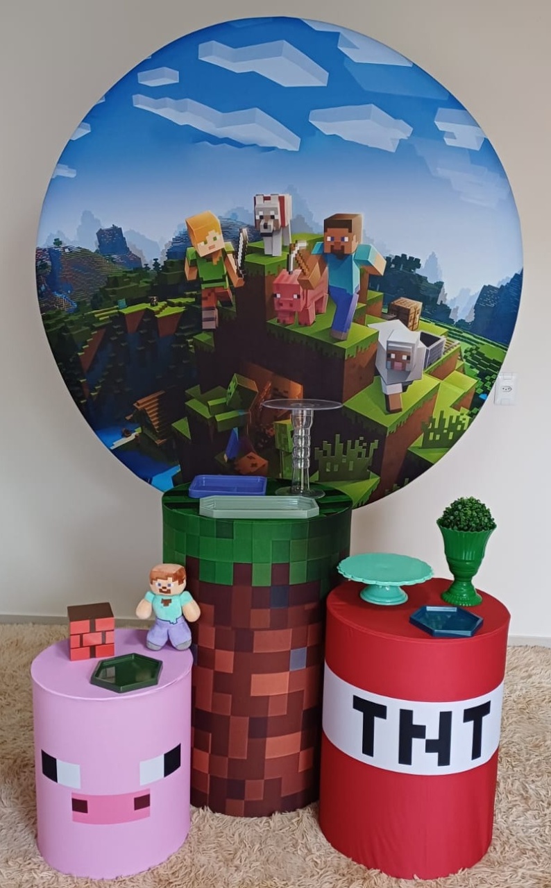 Kit Prata - Minecraft - Magia e Diversão 