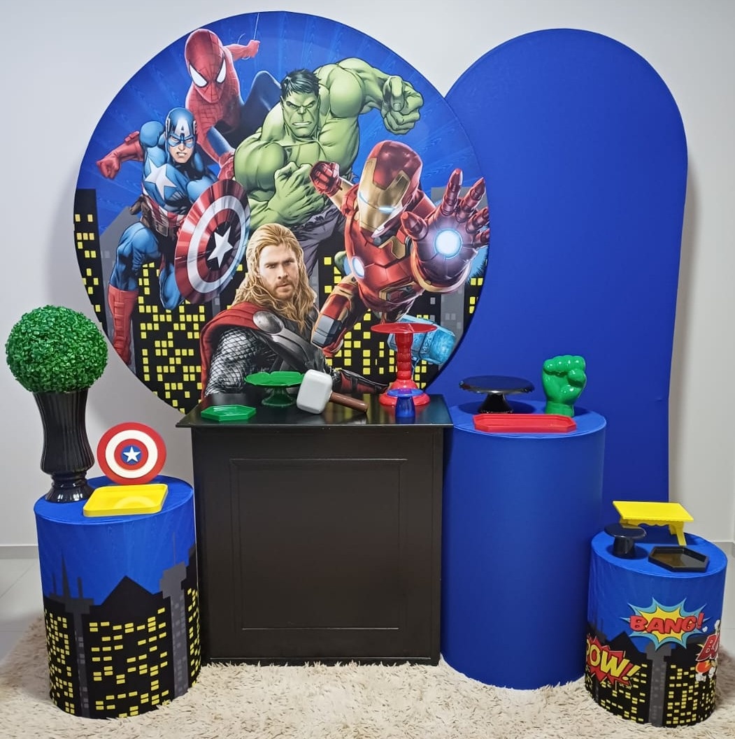  Kit Diamante - Vingadores - Magia e Diversão 
