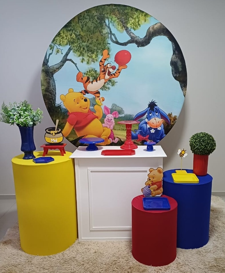  Kit Ouro - Ursinho Pooh - Magia e Diversão 