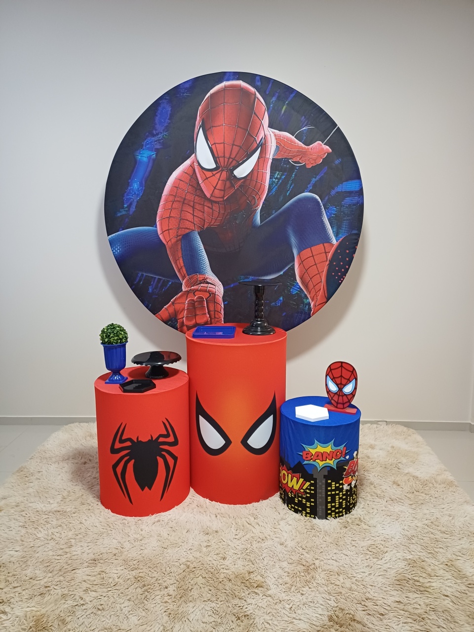 Kit Prata - Homem Aranha - Magia e Diversão 