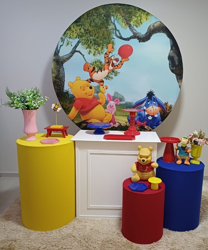   Kit Ouro - Ursinho Pooh (Menina) - Magia e Diversão 