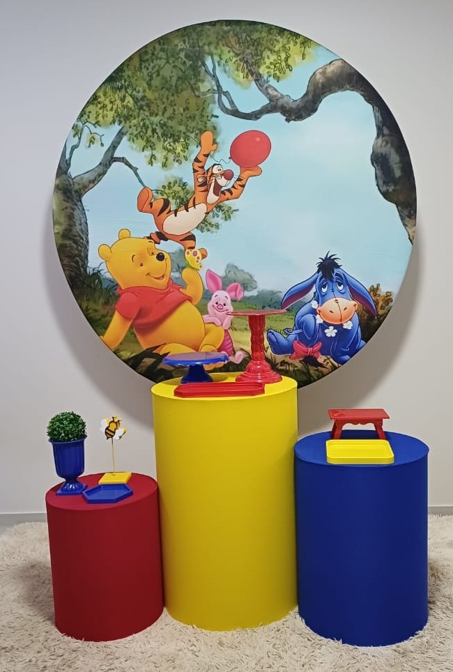  Kit Prata - Ursinho Pooh - Magia e Diversão 