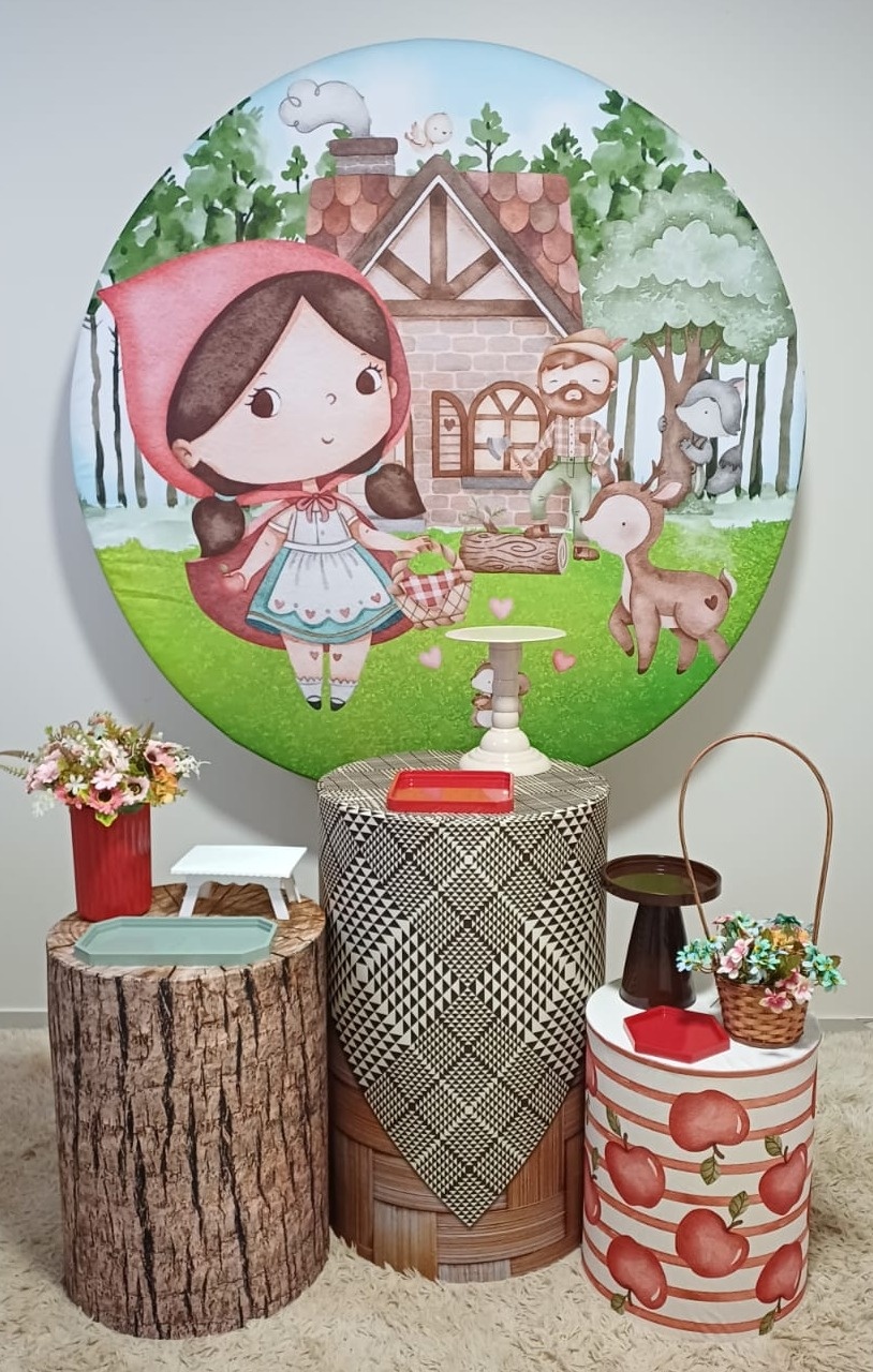  Kit Prata - Chapeuzinho Vermelho - Magia e Diversão 