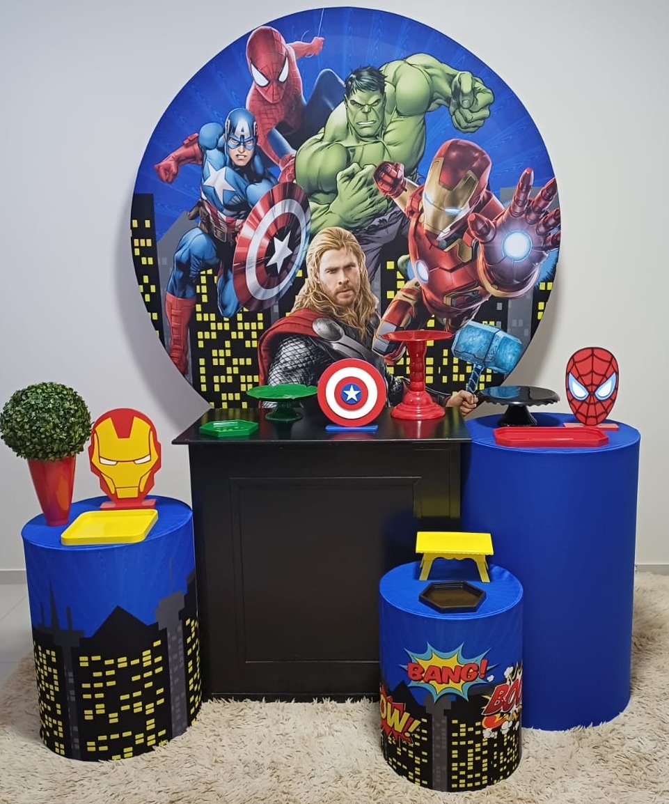 Kit Ouro - Vingadores - Magia e Diversão 
